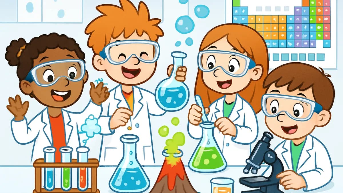 Kindergeburtstag - Wissenschaftler-Labor - Experimente für Kids - Spannende Experimente, Forschung und wissenschaftliche Entdeckungen!
