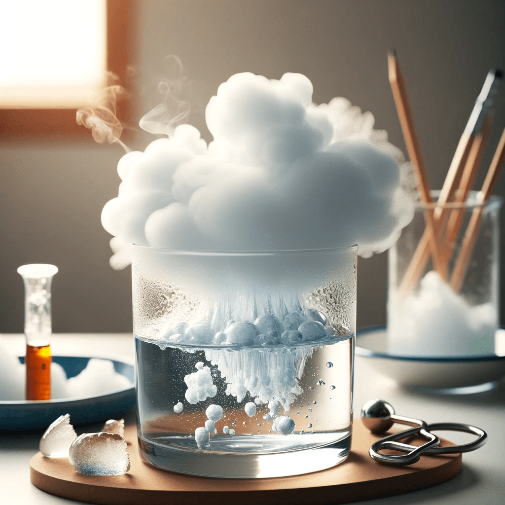 Experiment - Wolkenglas - Das Wetter in einem Glas - Erschaffe deine eigene Mini-Wolke im Glas!