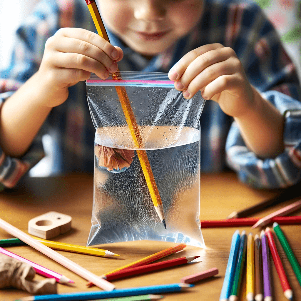 Experiment Ergebnis - Der Magische Plastikbeutel