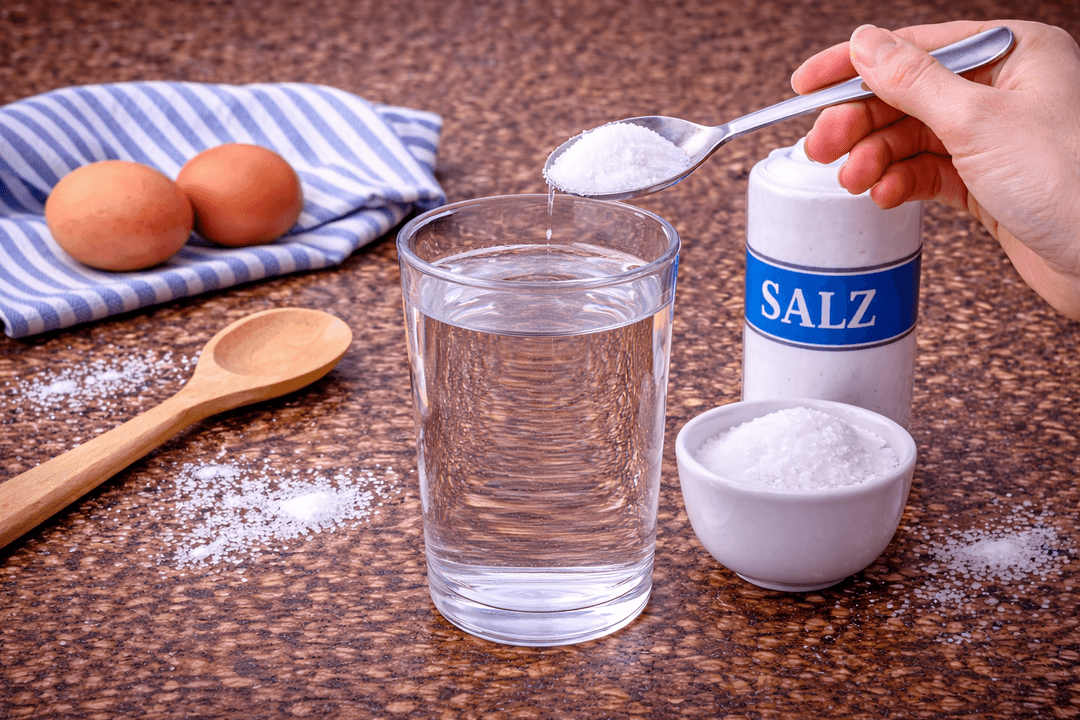 Experiment experimentieren - Das geheimnisvolle Ei – Schweben oder Sinken?