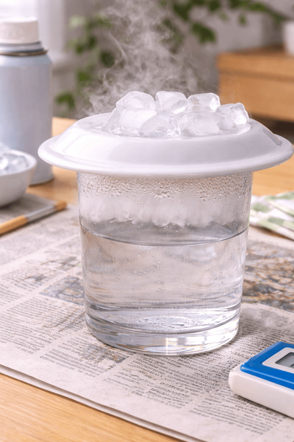 Experiment Ergebnis - Wolkenglas - Das Wetter in einem Glas