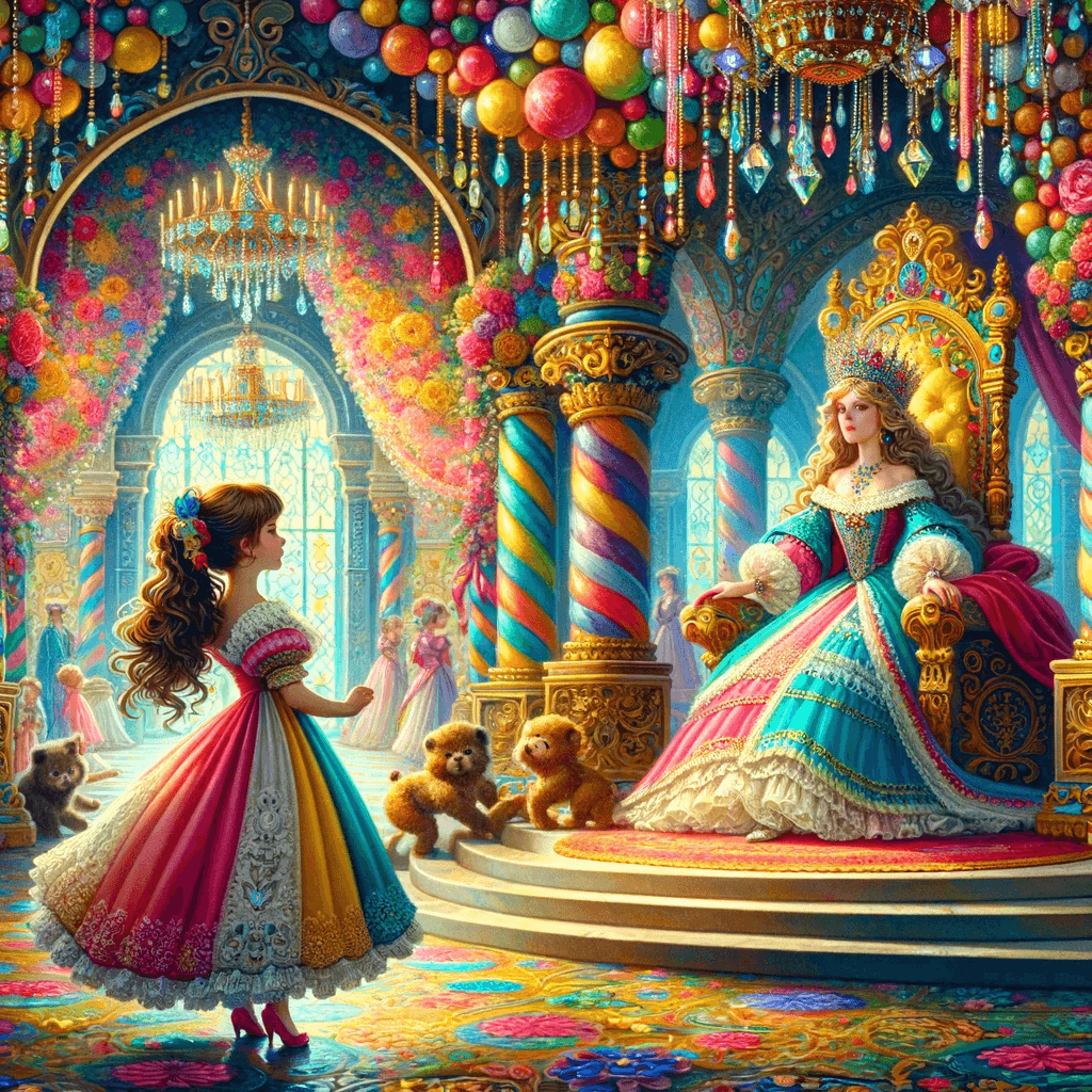 Geschichte - undefined 3 Die Herausforderung der Farbenkönigin