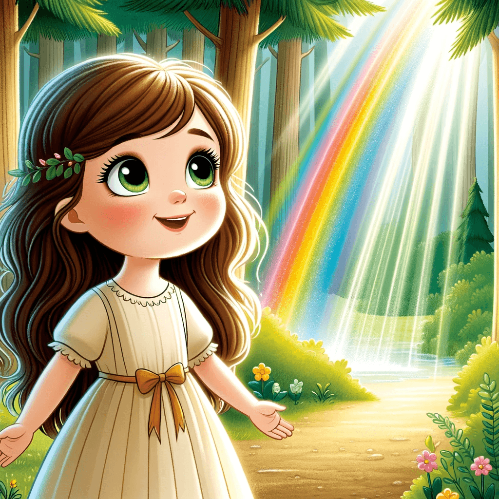 Geschichte - undefined 1 Der geheimnisvolle Regenbogen