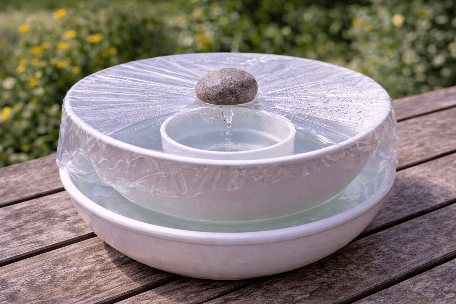 Experiment - Der geheimnisvolle Wasserfänger - Experimentiere mit Kondenswasser und erstelle einen Wasserfänger