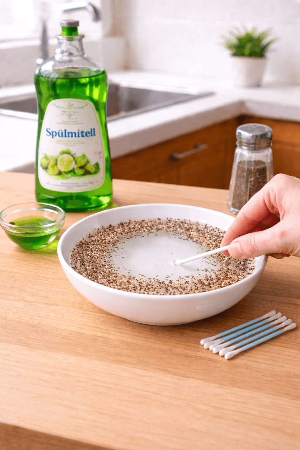 Experiment Ergebnis - Der tanzende Pfeffer - Ein Experiment zur Oberflächenspannung