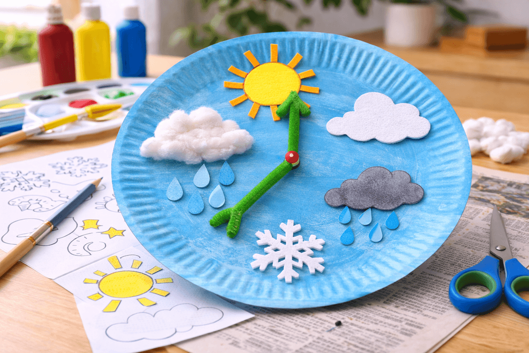 Experiment Ergebnis - Witzige Wetteranzeige selber basteln